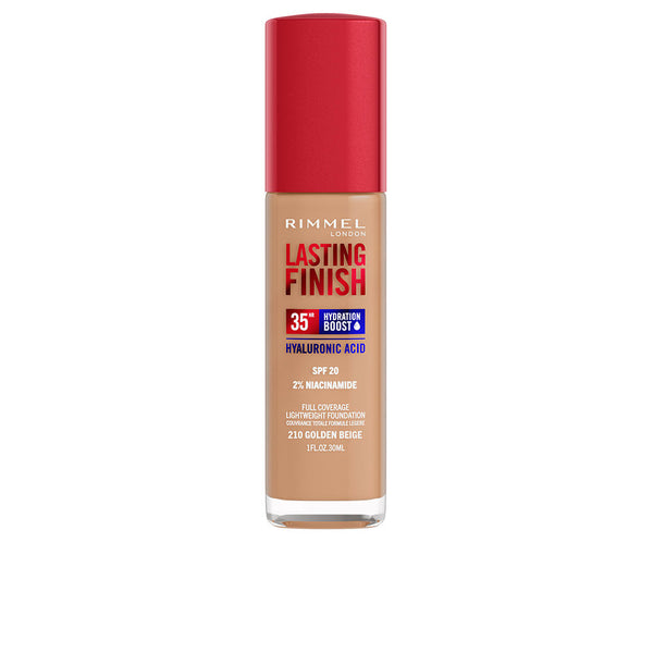 Rimmel London Lasting finish kosteutusboosti spf20 #210-golden beige 30 ml | Vuodevaatteet.fi