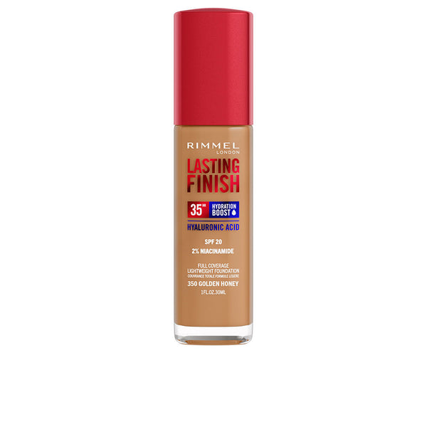 Rimmel London Lasting finish kosteutusvahvistus spf20 #350-golden honey 30 ml | Vuodevaatteet.fi