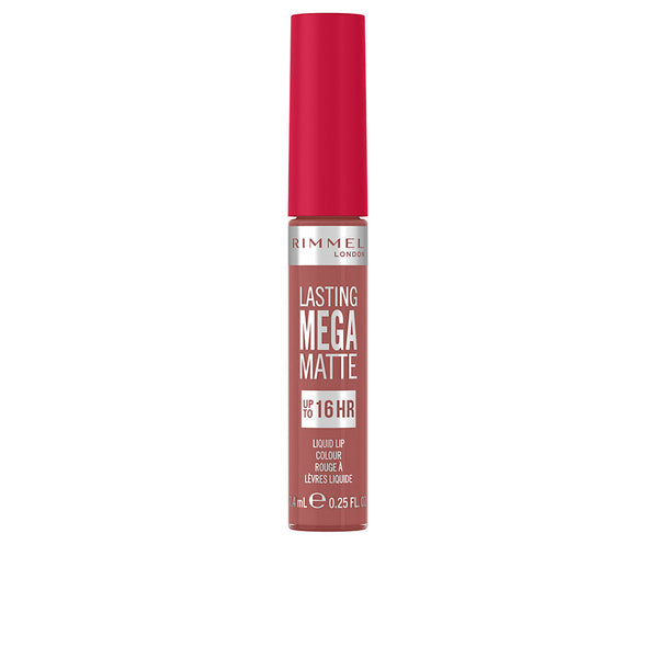 Rimmel London Lasting mega matte nestemäinen huuliväri #200-pink blink 7,4 ml | Vuodevaatteet.fi