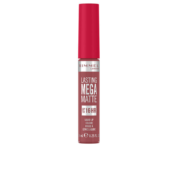 Rimmel London Lasting mega matte nestemäinen huuliväri #210-rose & shine 7.4 ml | Vuodevaatteet.fi