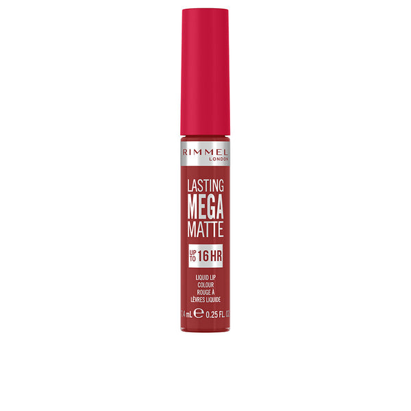 Rimmel London Lasting mega matte nestemäinen huuliväri #500-fire starter 7.4 ml | Vuodevaatteet.fi