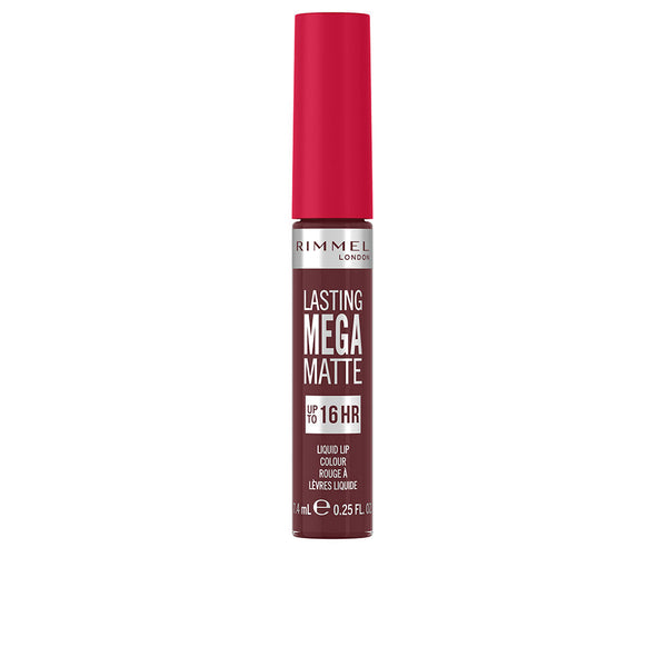 Rimmel London Lasting mega matte nestemäinen huuliväri #810-plum this show 7.4 ml | Vuodevaatteet.fi