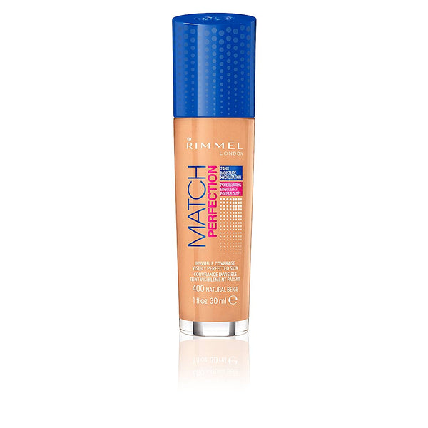 Rimmel London Match perfection foundation #400-luonnollinen beige | Vuodevaatteet.fi