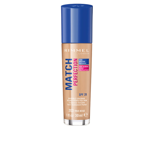 Rimmel London Match perfection meikkivoide #203 30 ml | Vuodevaatteet.fi