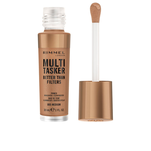 Rimmel London Multi-Tasker Prebase Iluminadora #005-Medium 30 Ml | Vuodevaatteet.fi