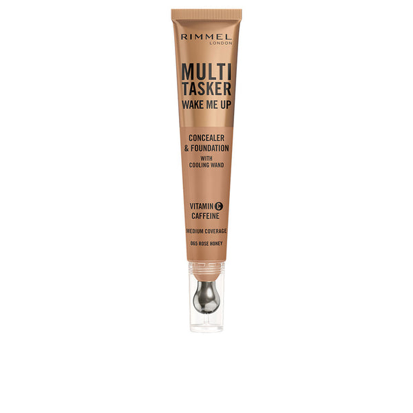 Rimmel London Multitasker Wake Me Up Concealer And Foundation #Rose Honey 20 Ml | Vuodevaatteet.fi