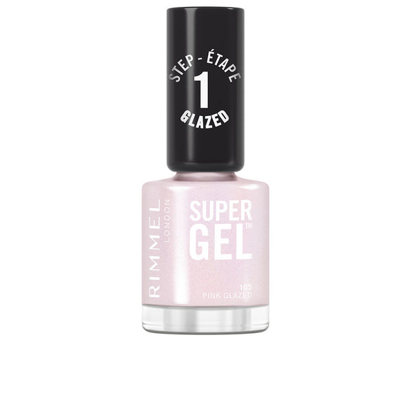 Rimmel London Super Gel Nail Polish #105-Pink Glazed 12 Ml | Vuodevaatteet.fi