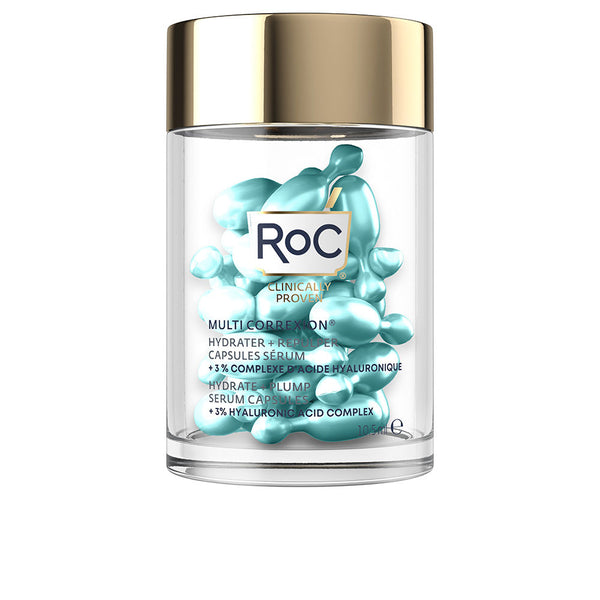 Roc Hydrate + plump seerumikapselit hyaluronihapolla 30 kpl | Vuodevaatteet.fi