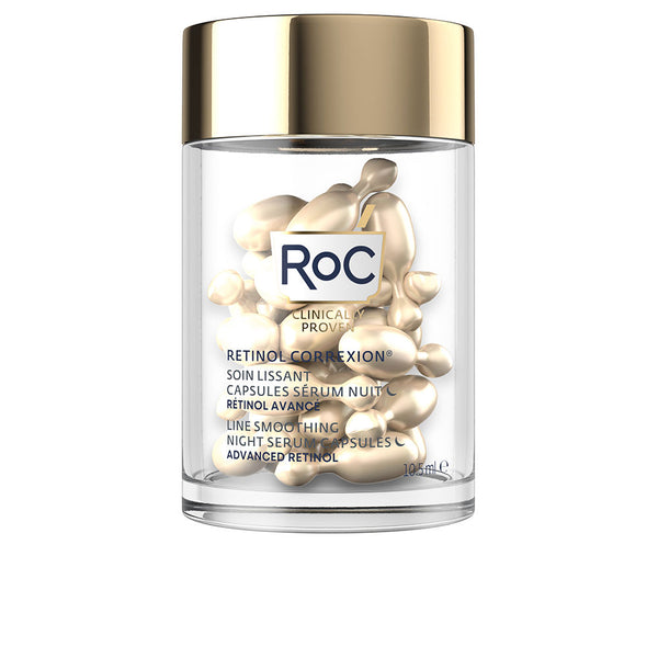 Roc Line smoothing advanced retinol seerumi yö-kapselit 30 kpl | Vuodevaatteet.fi