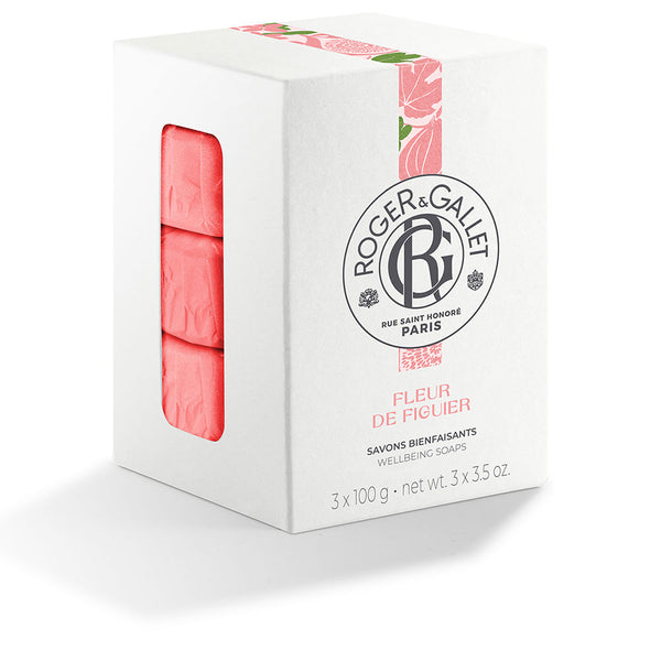 Roger & Gallet Fleur De Figuier Scented Soaps 3 U | Vuodevaatteet.fi