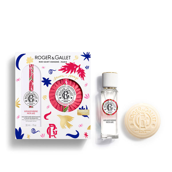 Roger & Gallet Gingembre Rouge Tuoksuvesi Hyvinvointi Setti 2 Kpl | Vuodevaatteet.fi