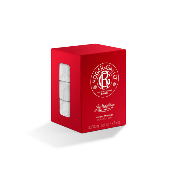 Roger & Gallet Jean Marie Farina Jabón Perfumado 3 X 100 Gr | Vuodevaatteet.fi