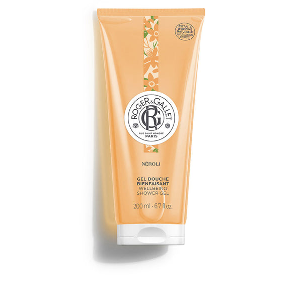 Roger & Gallet Néroli suihkugeeli hyvinvointi 200 ml | Vuodevaatteet.fi