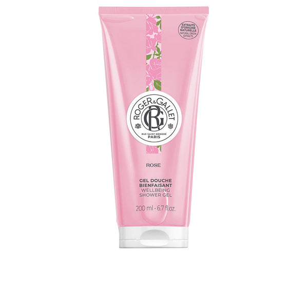 Roger & Gallet Rose suihkugeeli hyvinvointi 200 ml | Vuodevaatteet.fi