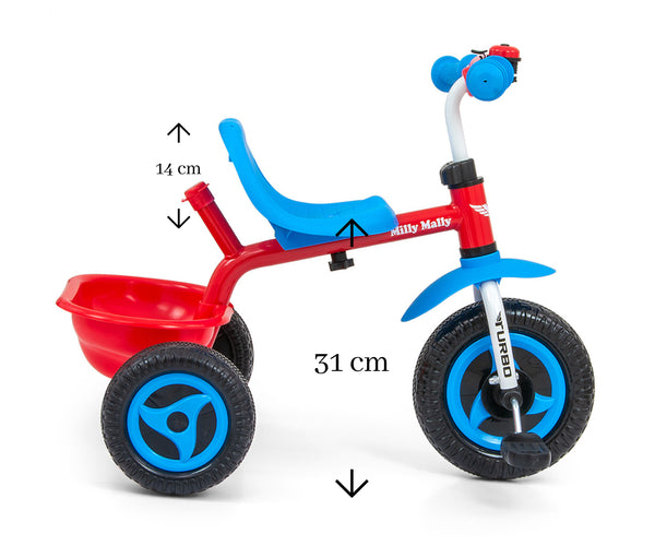 Turbo Cool Dreirad Rot