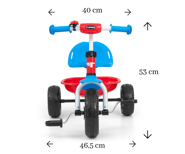Turbo Cool Dreirad Rot