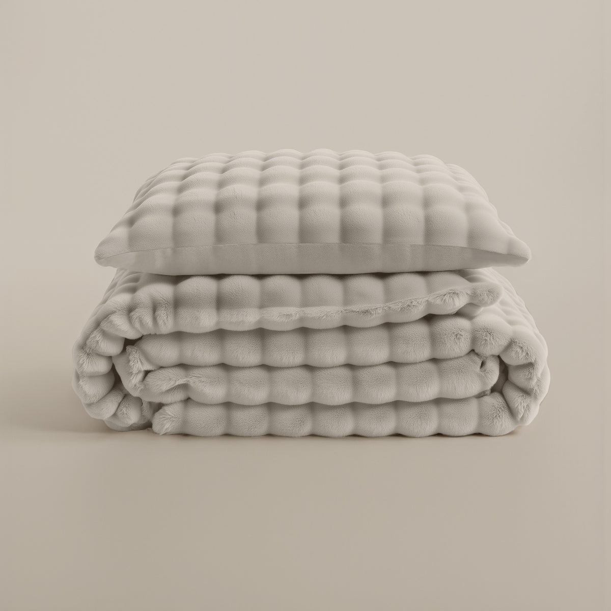 Bettwäsche-Set Pom Pom Beige