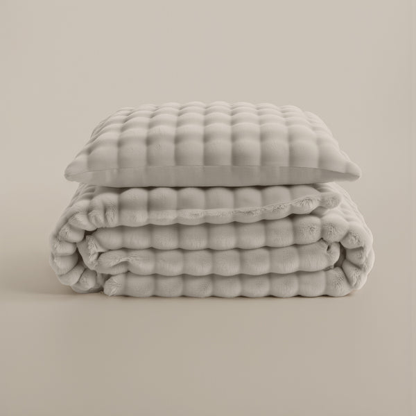 Bettwäsche-Set Pom Pom Beige