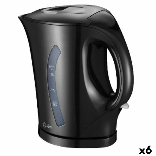 Kiwi Vedenkeitin 2000 W, 1,7 L, Musta - Vuodevaatteet.fi