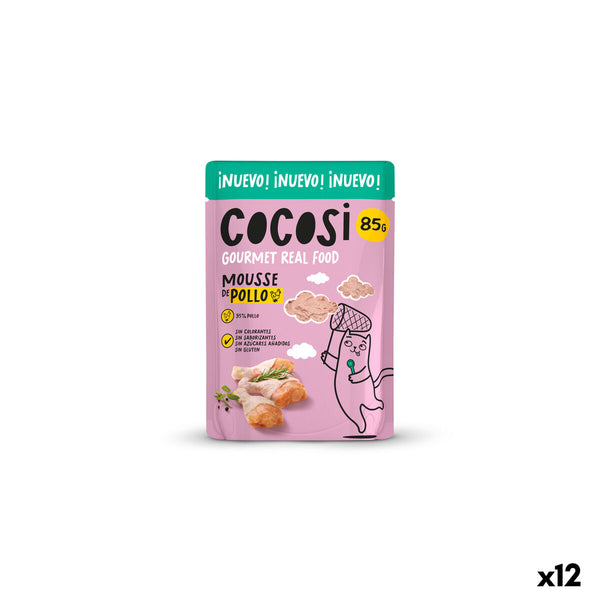 Cocosi Gourmet Kissanruoka Kana 85g 12 kpl