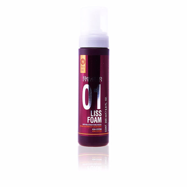 Salerm Liss foam kevyt pito suoristava vaahto 200 ml | Vuodevaatteet.fi