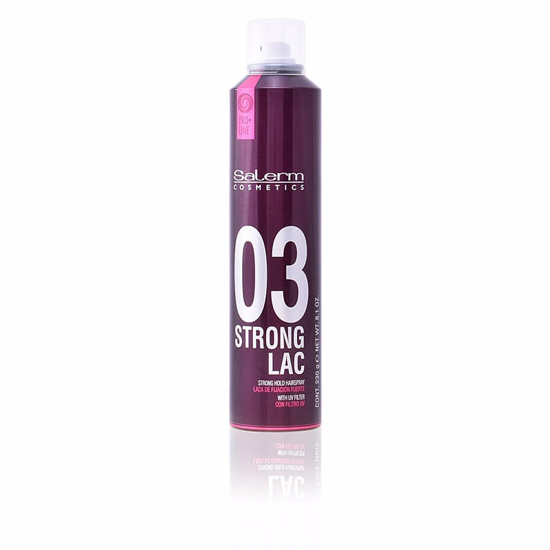 Salerm Strong lac 03 voimakkaan pidon suihke 405 ml | Vuodevaatteet.fi