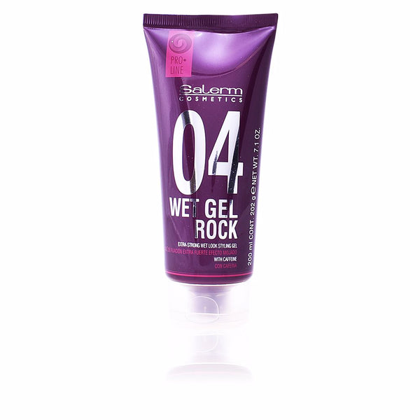 Salerm Wet gel rock extra-strong wet look muotoilugeeli 200 ml | Vuodevaatteet.fi