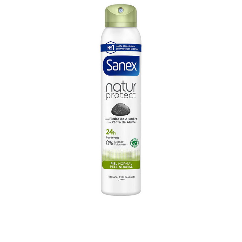 Sanex Natur protect 0% höyrydeodorantti 200 ml | Vuodevaatteet.fi
