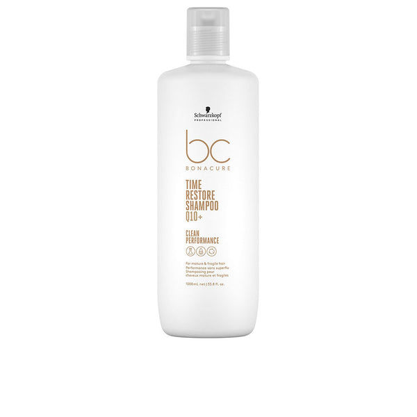 Schwarzkopf Bc time restore q10+ shampoo 1000 ml | Vuodevaatteet.fi