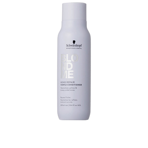 Schwarzkopf Blondme Bond Repair Purple Conditioner 250 Ml | Vuodevaatteet.fi
