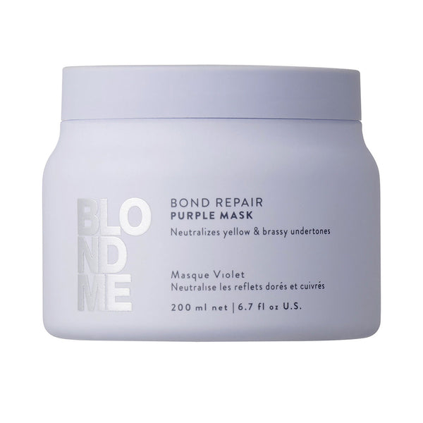 Schwarzkopf Blondme Bond Repair Tratamiento Morado 200 Ml | Vuodevaatteet.fi