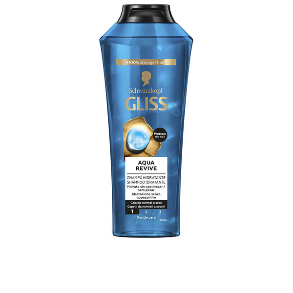 Schwarzkopf Mass Market Gliss Aqua Revive Moisturizing Shampoo 400 Ml | Vuodevaatteet.fi