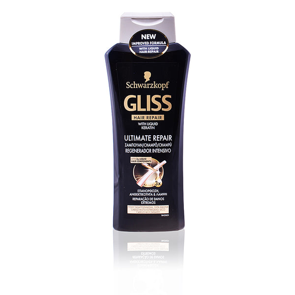 Schwarzkopf Mass Market Gliss Ultimate Repair Shampoo 400 Ml | Vuodevaatteet.fi