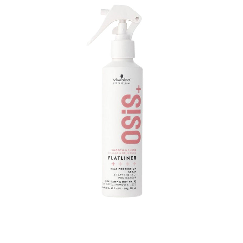 Schwarzkopf Osis flatliner lämpösuojasuihke 200 ml | Vuodevaatteet.fi