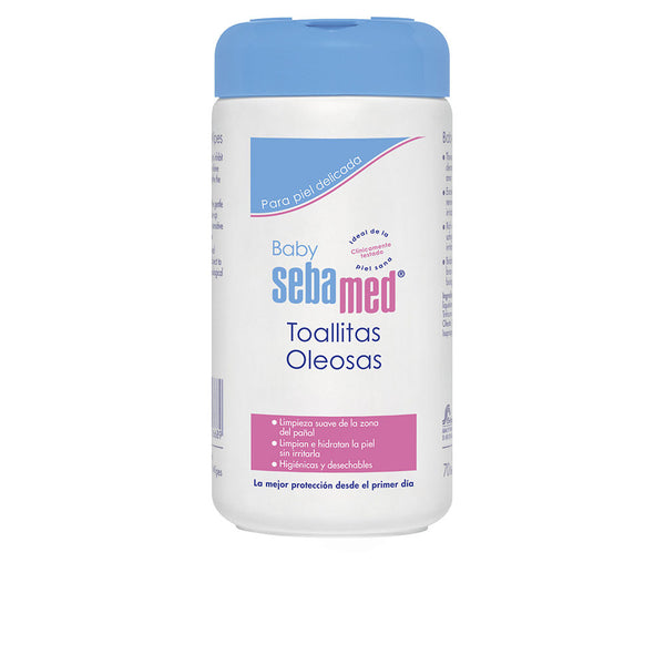 Sebamed Baby öljyiset pyyhkeet 70 kpl | Vuodevaatteet.fi