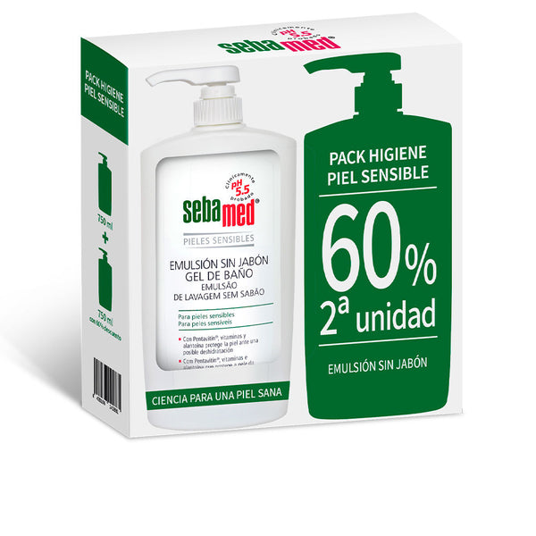 Sebamed Emulsion without soap kylpygeeli 2 x 750 ml | Vuodevaatteet.fi