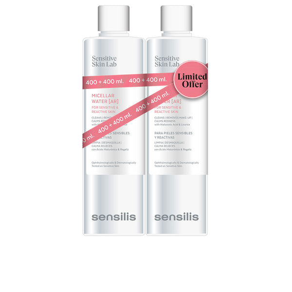 Sensilis Micellar Water [Ar] For Sensitive And Reactive Skin 2 X 400 Ml | Vuodevaatteet.fi