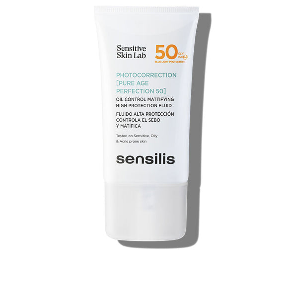 Sensilis Photocorrection [Pure Age Perfection 50] Fluido Alta Protección Controla El Sebo Y Matifica 40 Ml | Vuodevaatteet.fi