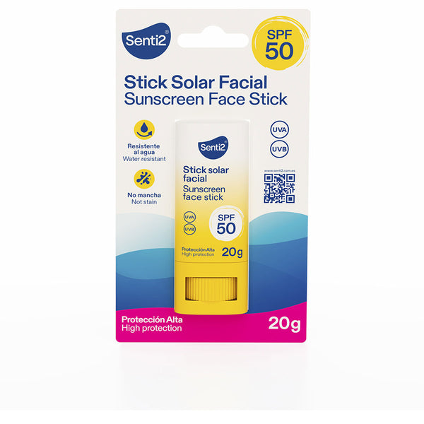 Senti2 Solar Stick Facial Spf50 20 Gr | Vuodevaatteet.fi