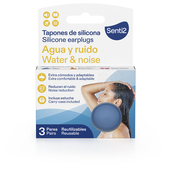 Senti2 Water And Noise Silicone Plugs 3 U | Vuodevaatteet.fi