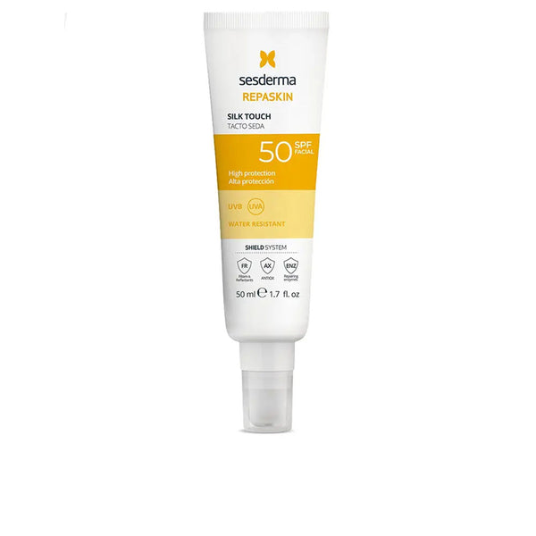 Sesderma Repaskin facial spf50 silkkinen tuntu 50 ml | Vuodevaatteet.fi