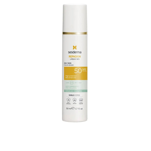 Sesderma Repaskin Urban 365 Photoprotector For Oily Skin Spf50 50 Ml | Vuodevaatteet.fi