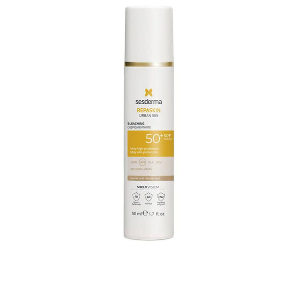 Sesderma Repaskin urban 365 pigmentaatiota ehkäisevä aurinkosuojavoide spf50+ 50 ml | Vuodevaatteet.fi