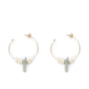Shabama Lao Green 4Cm Pendientes #Oro Brillo 1 U | Vuodevaatteet.fi