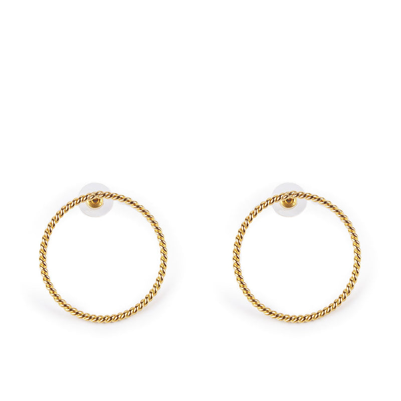 Shabama Suri Earrings #Shiny Gold 1 U | Vuodevaatteet.fi