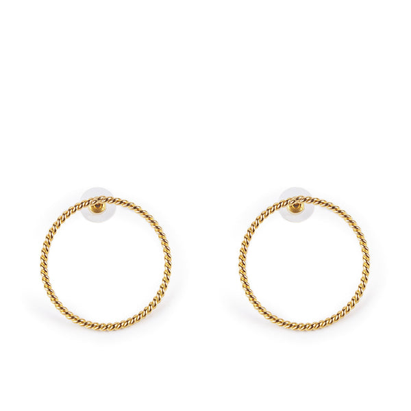 Shabama Suri Earrings #Shiny Gold 1 U | Vuodevaatteet.fi