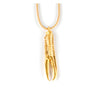 Shabama Tuent Cool Beige Necklace #Gold Glitter 1 U | Vuodevaatteet.fi