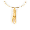 Shabama Tuent Elastic Necklace #Shiny Gold 1 U | Vuodevaatteet.fi