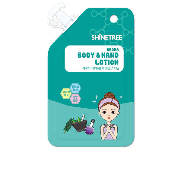 SHINETREE Aroma vartalo- ja käsivoide 12 ml | Vuodevaatteet.fi
