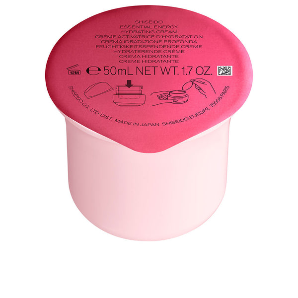 Shiseido Essential energy hydrating cream täyttöpakkaus 50 ml | Vuodevaatteet.fi